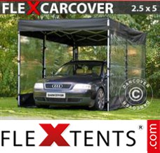 Pop up canopy FleX Carcover, 2,5x5m, Black