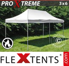 Pop up canopy Xtreme 3x6 m White, Flame retardant