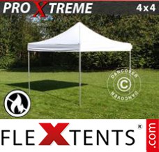 Pop up canopy Xtreme 4x4 m White, Flame retardant