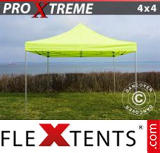 Pop up canopy Xtreme 4x4 m Neon yellow/green