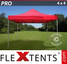 Pop up canopy PRO 4x4 m Red