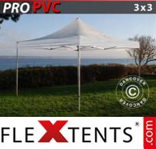 Pop up canopy PRO 3x3 m Clear