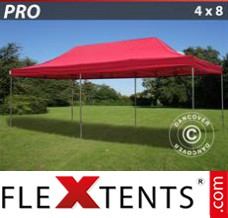 Pop up canopy PRO 4x8 m Red