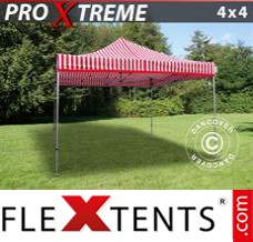 Pop up canopy Xtreme 4x4 m Striped