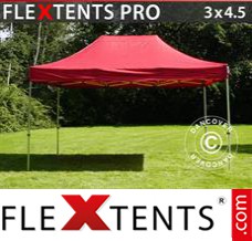 Pop up canopy PRO 3x4.5 m Red