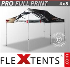Pop up canopy PRO with full digital print, 4x8 m